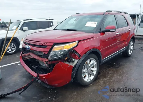 2013 Ford Explorer Limited z USA, uszkodzony, nr VIN 1FM5K7F80DGC32970